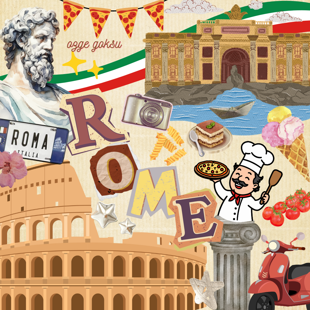 A Collage of Eternal City Vibes